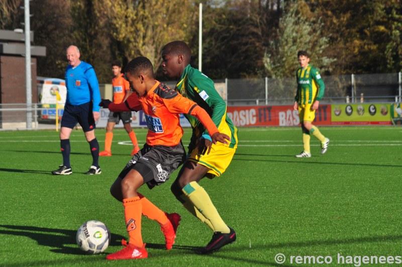 foto's wedstrijden ADO Den Haag Jeugdopleiding 19 november 2016 tegen Sparta, Volendam, Vitesse