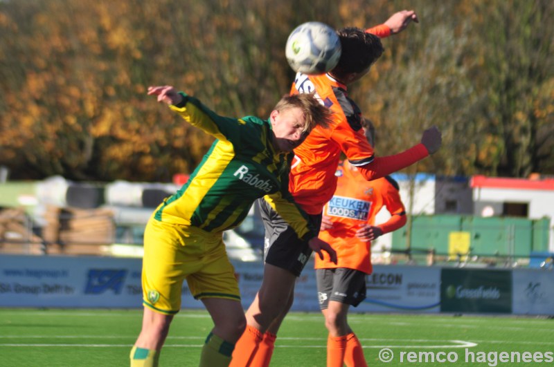 foto's wedstrijden ADO Den Haag Jeugdopleiding 19 november 2016 tegen Sparta, Volendam, Vitesse