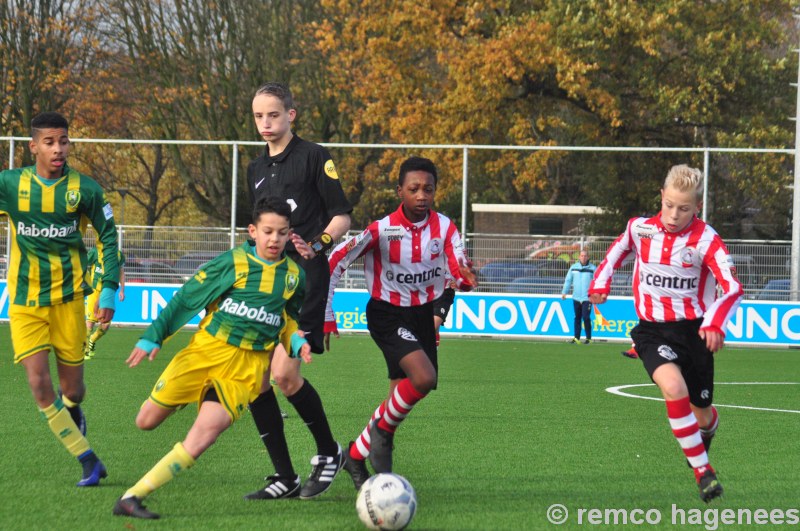 foto's wedstrijden ADO Den Haag Jeugdopleiding 19 november 2016 tegen Sparta, Volendam, Vitesse