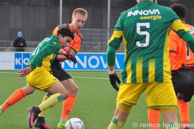 foto's wedstrijden ADO Den Haag Jeugdopleiding 19 november 2016 tegen Sparta, Volendam, Vitesse