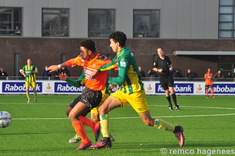 foto's wedstrijden ADO Den Haag Jeugdopleiding 19 november 2016 tegen Sparta, Volendam, Vitesse