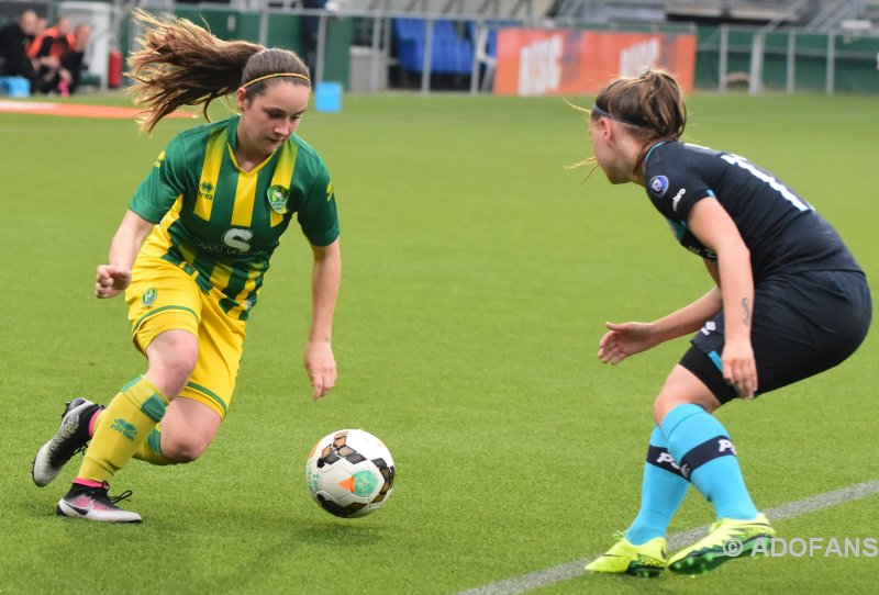 Vrouwenvoetbal ADO Den Haag wint van PSV