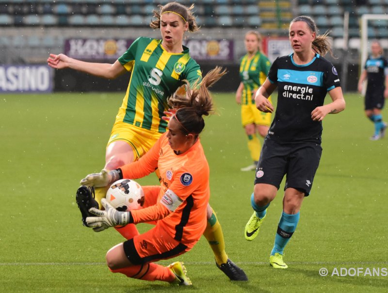 Vrouwenvoetbal ADO Den Haag wint van PSV