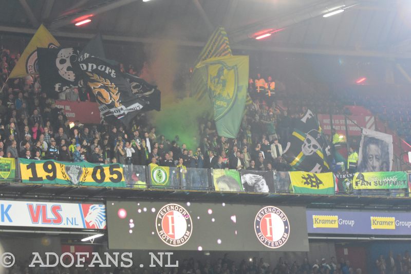 ADO Den Haag , Feyenooord, KNVB beker, stadion de Kuip