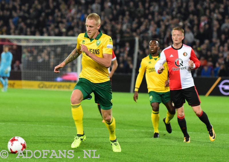 ADO Den Haag , Feyenooord, KNVB beker, stadion de Kuip