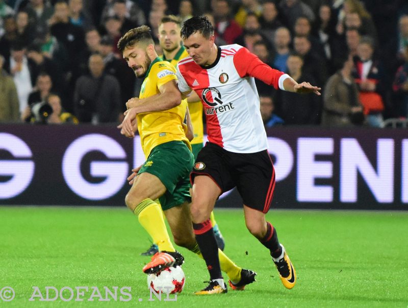 ADO Den Haag , Feyenooord, KNVB beker, stadion de Kuip