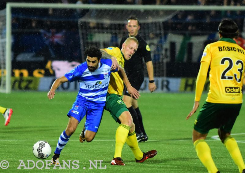 ADO Den Haag, Pec Zwolle, eredivisie,  28-oktober 2017