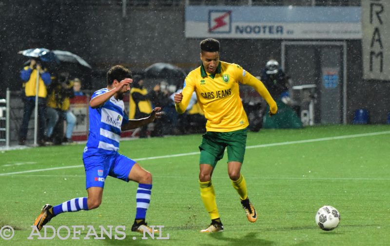 ADO Den Haag, Pec Zwolle, eredivisie,  28-oktober 2017