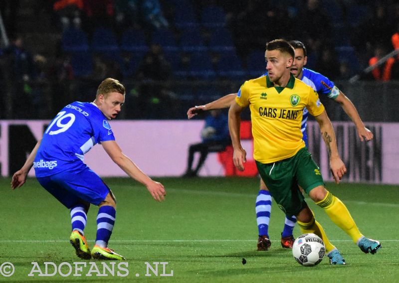 ADO Den Haag, Pec Zwolle, eredivisie,  28-oktober 2017