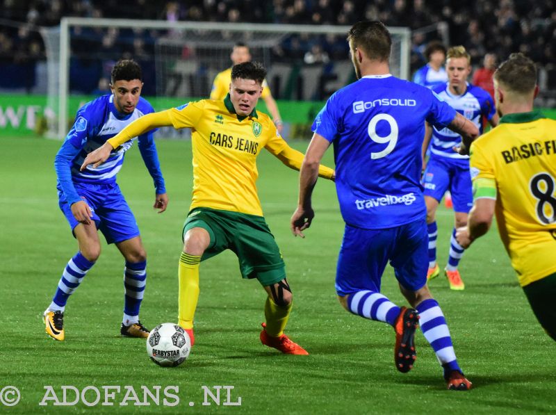 ADO Den Haag, Pec Zwolle, eredivisie,  28-oktober 2017