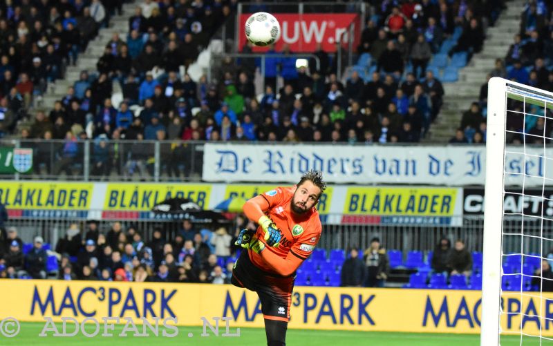 ADO Den Haag, Pec Zwolle, eredivisie,  28-oktober 2017