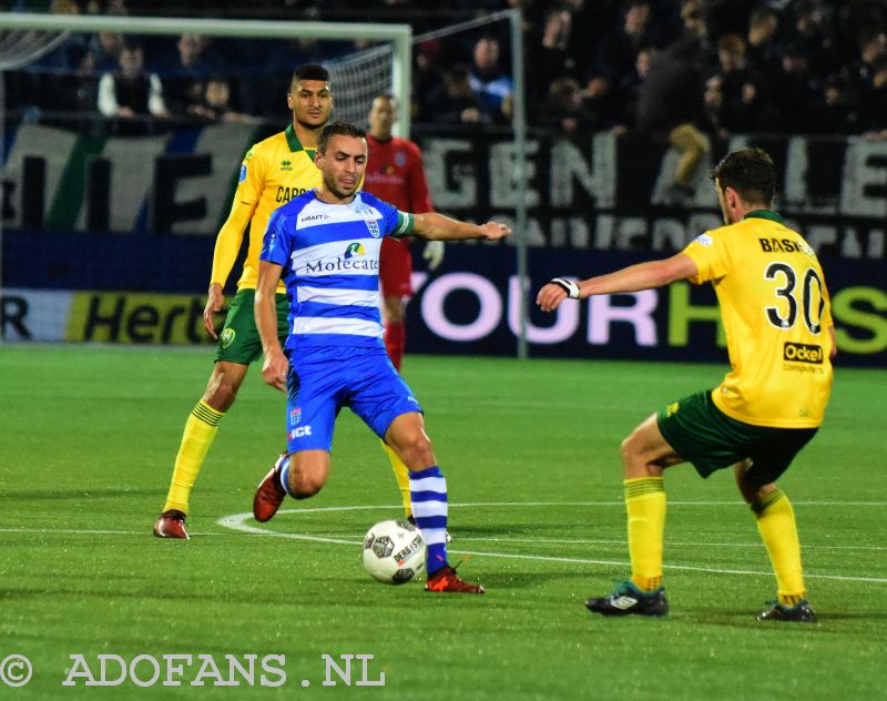 ADO Den Haag, Pec Zwolle, eredivisie,  28-oktober 2017