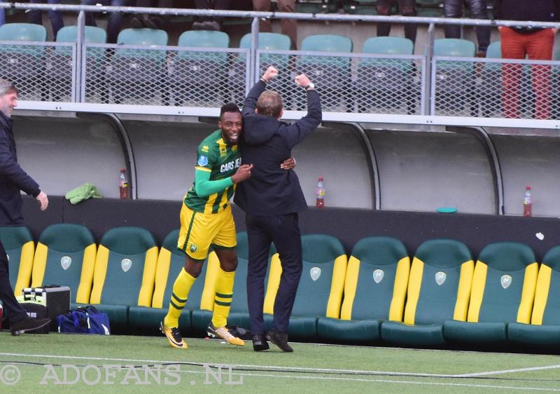 ADO Den Haag, Feyenoord, eredivisie, Cars jeans stadion, WIlfried Kanon