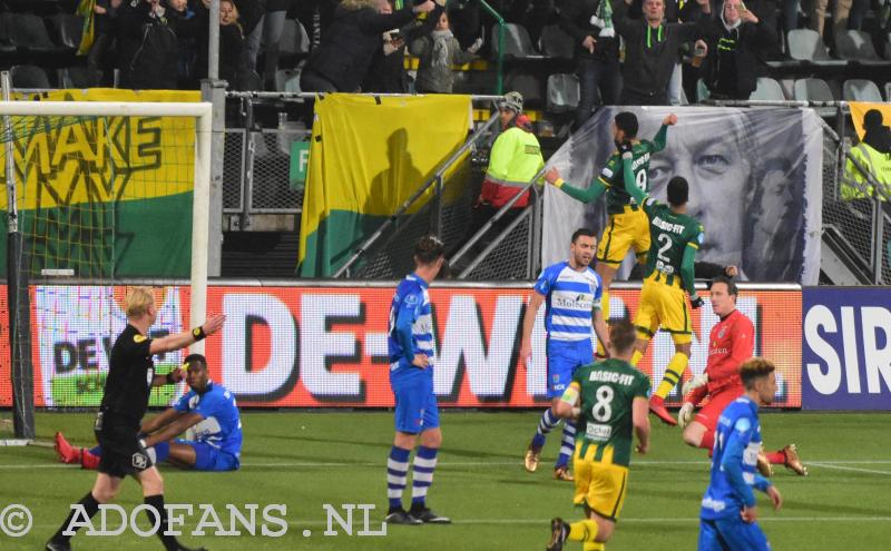  ADO Den Haag, PEC Zwolle, eredivisie 