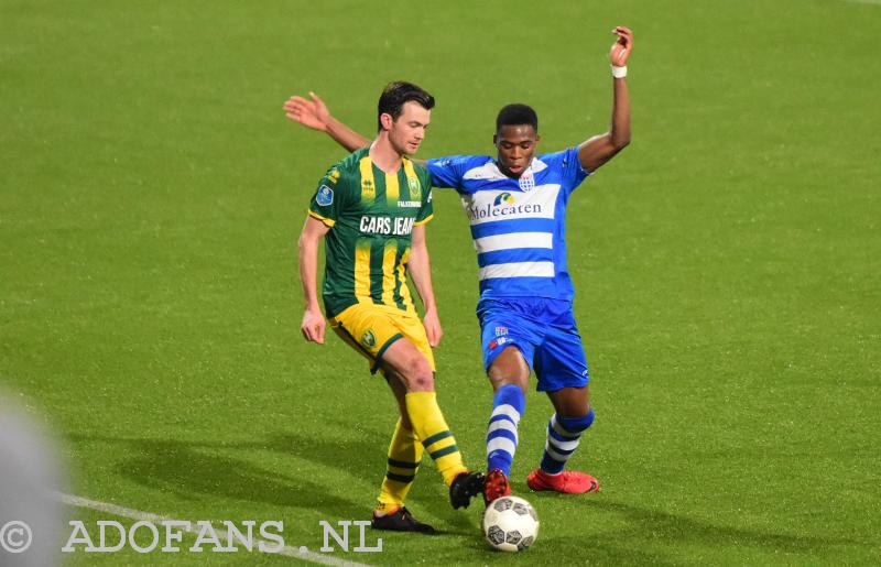  ADO Den Haag, PEC Zwolle, eredivisie 