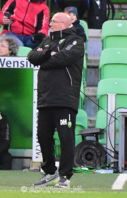 ADO Den Haag,Dirk Heesen is ook als trainer bloedfanatiek