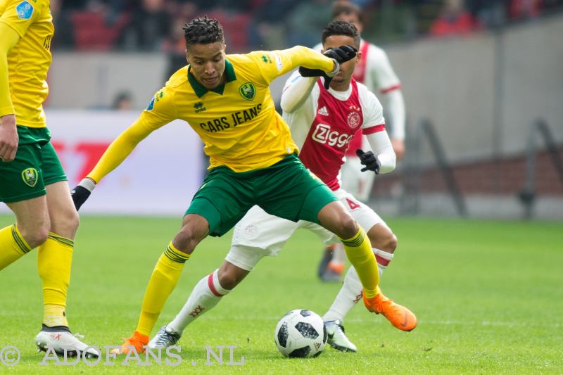 ADO Den Haag , Ajax, Arena, Eredivisie