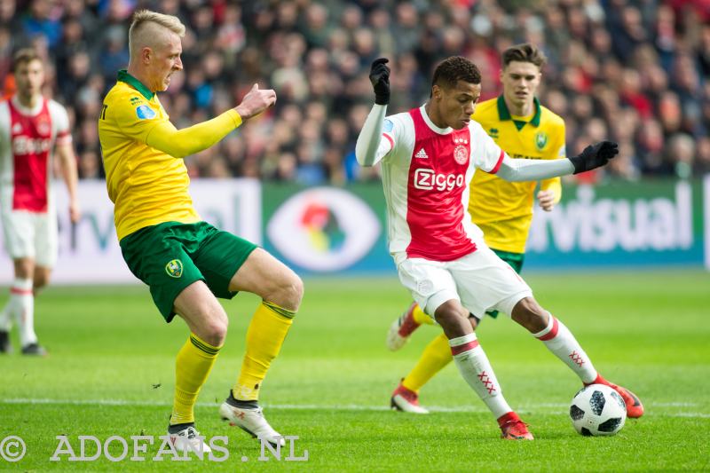 ADO Den Haag , Ajax, Arena, Eredivisie