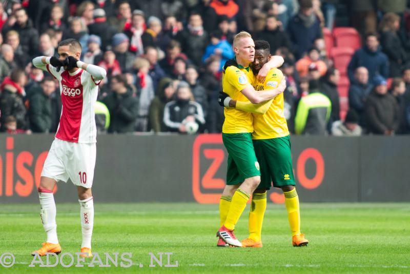 ADO Den Haag , Ajax, Arena, Eredivisie