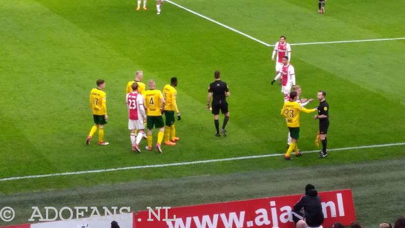 ADO Den Haag , Ajax, Arena, Eredivisie