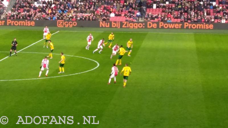 ADO Den Haag , Ajax, Arena, Eredivisie