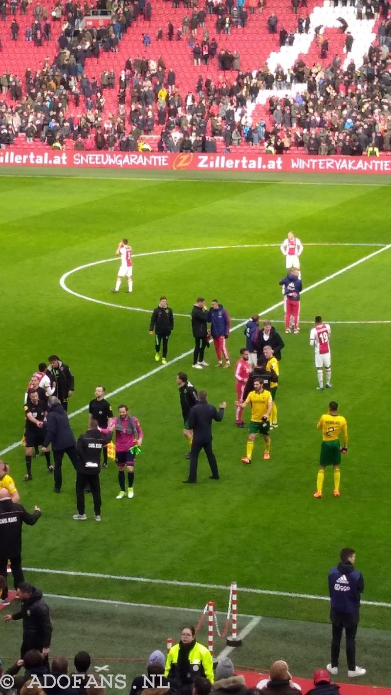 ADO Den Haag , Ajax, Arena, Eredivisie