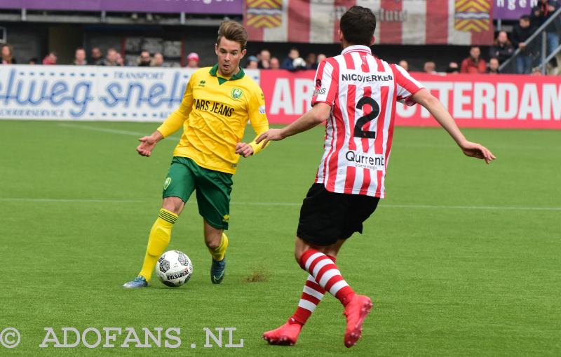 ADO Den Haag, Sparta rotterdam, Het kasteel, spangen