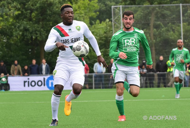 ADO Den Haag, Lugdunum, Oefenwedstrijd, Jeffery van AS