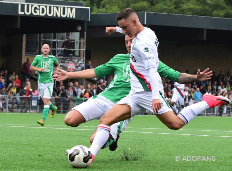 ADO Den Haag, Lugdunum, Oefenwedstrijd, Jeffery van AS