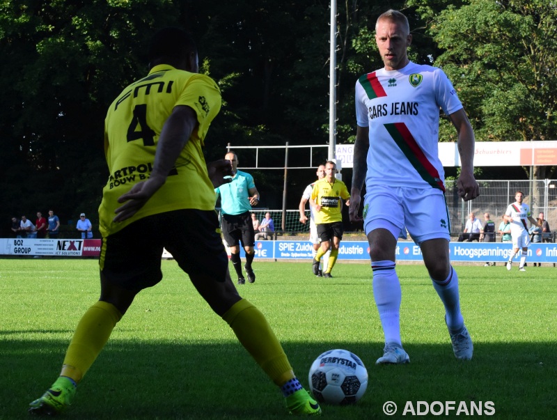 oefenduel, RKSV Halsteren, ADO Den Haag, Lex Immers