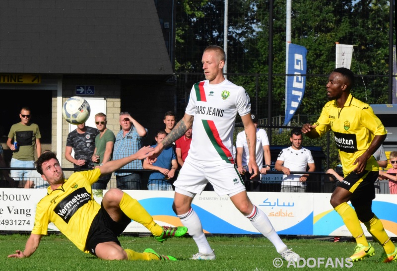 oefenduel, RKSV Halsteren, ADO Den Haag, Lex Immers