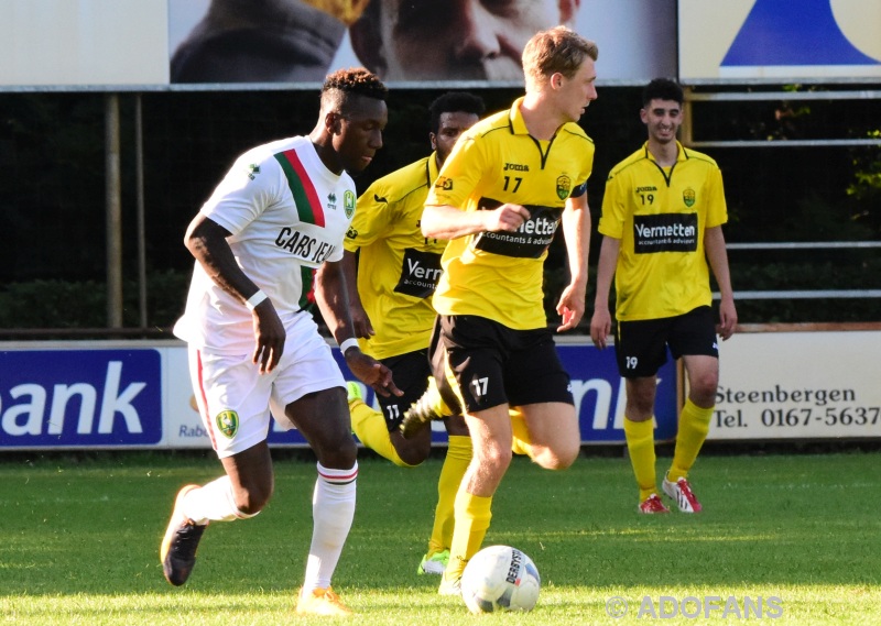 oefenduel, RKSV Halsteren, ADO Den Haag, Sheraldo Becker