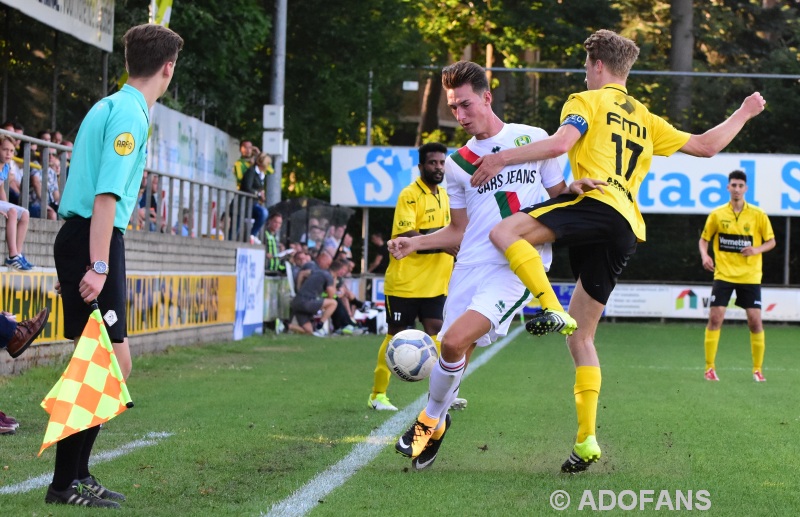 oefenduel, RKSV Halsteren, ADO Den Haag, Dennis van der Heijden