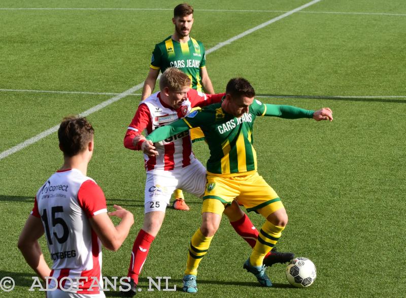 ADO Den Haag, FC Oss,, Donny Gorter, Joep van der Rande, Mats Grotenberg