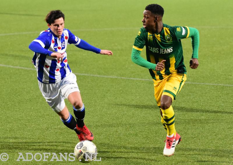 ADO Den Haag beloften, sc Heerenveen beloften