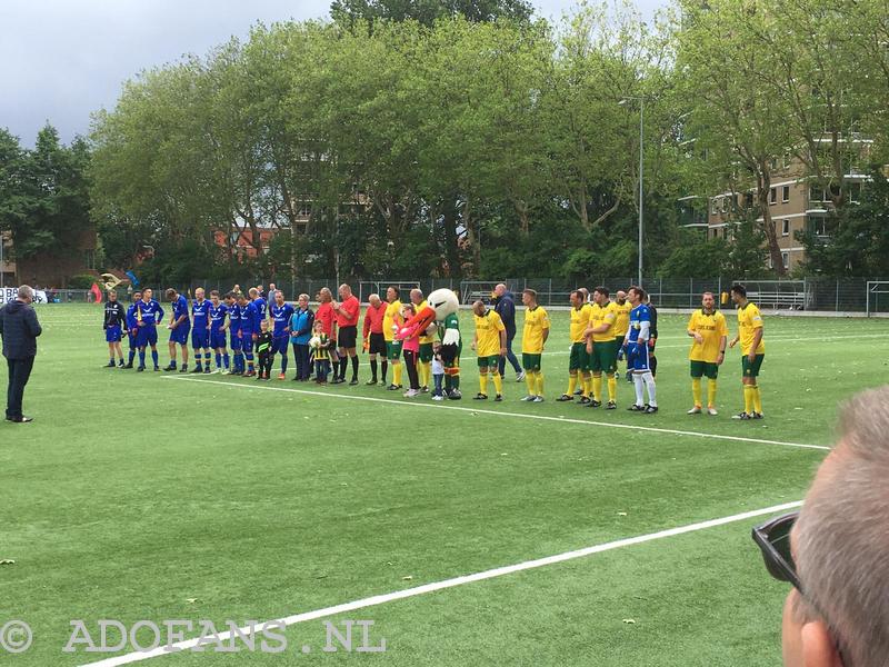 Oud ADO Den Haag wint jubileumwedstrijd van Haagse Hout