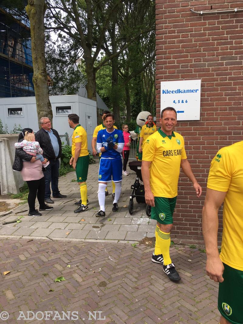 Oud ADO Den Haag wint jubileumwedstrijd van Haagse Hout