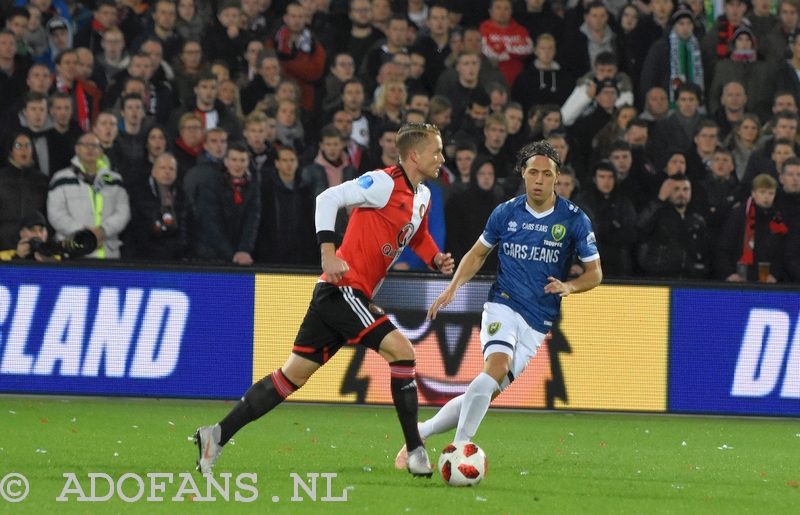 Feyenoord, ADO Den Haag 2e ronde KNVB Beker 2018-2019