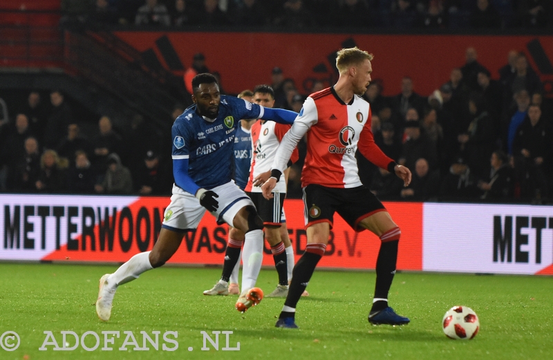 Feyenoord, ADO Den Haag 2e ronde KNVB Beker 2018-2019