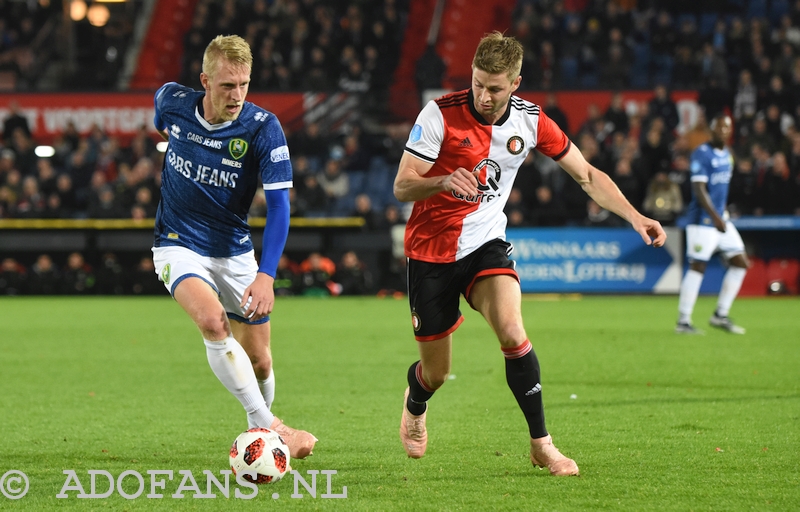 Feyenoord, ADO Den Haag 2e ronde KNVB Beker 2018-2019