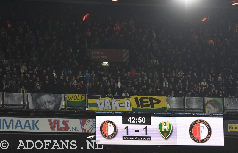 Feyenoord, ADO Den Haag 2e ronde KNVB Beker 2018-2019