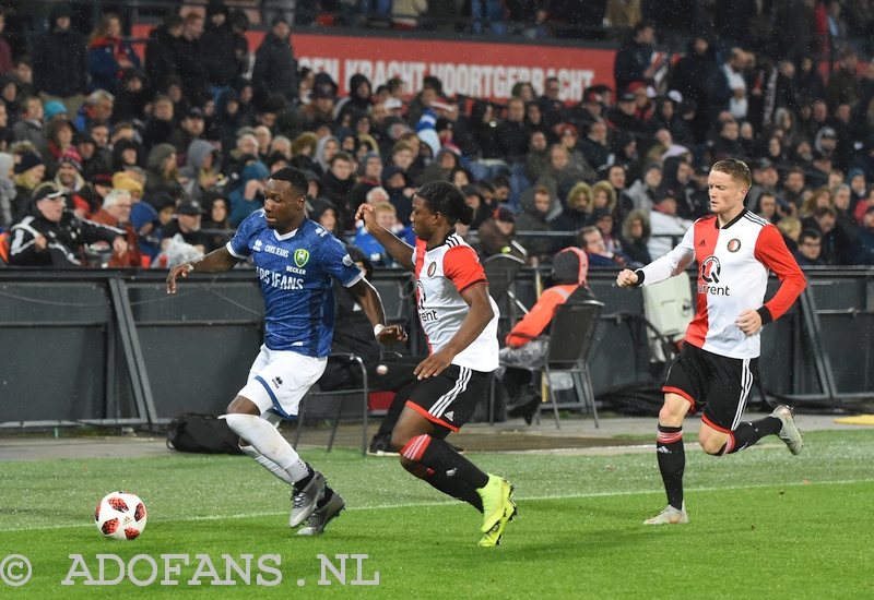 Feyenoord, ADO Den Haag 2e ronde KNVB Beker 2018-2019