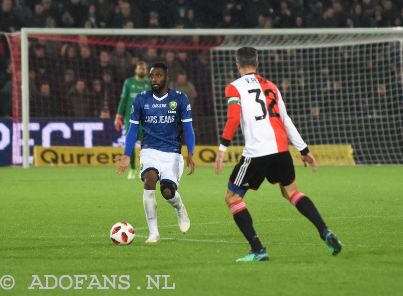 Feyenoord, ADO Den Haag 2e ronde KNVB Beker 2018-2019