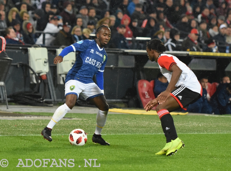 Feyenoord, ADO Den Haag 2e ronde KNVB Beker 2018-2019