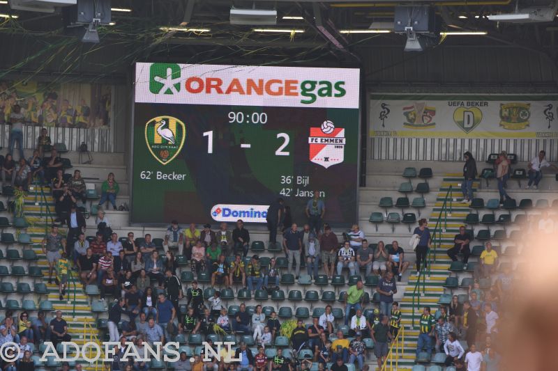 ADO Den Haag, FC Emmen, Eredivisie, Scorebord