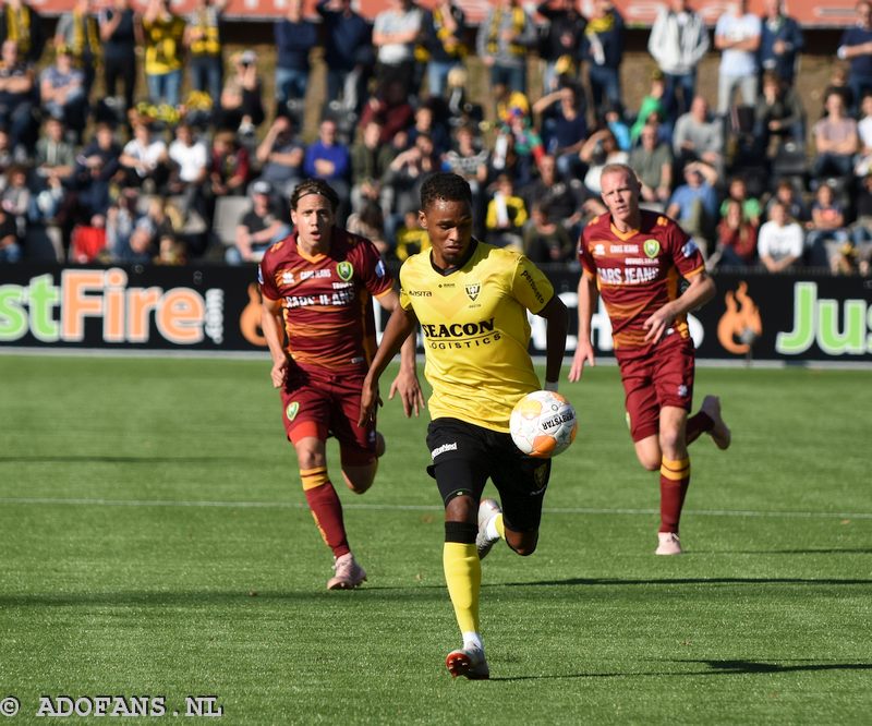  VVV Venlo  ADO Den Haag  in  Eredivisie Stadion de Koel Troupee , Beugelsdijk