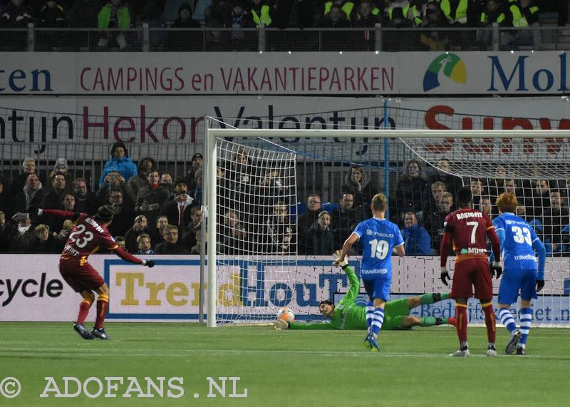 eredivisiewedstrijd PEC Zwolle ADO Den Haag