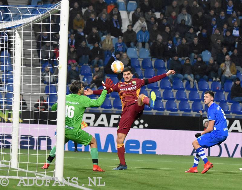 eredivisiewedstrijd PEC Zwolle ADO Den Haag