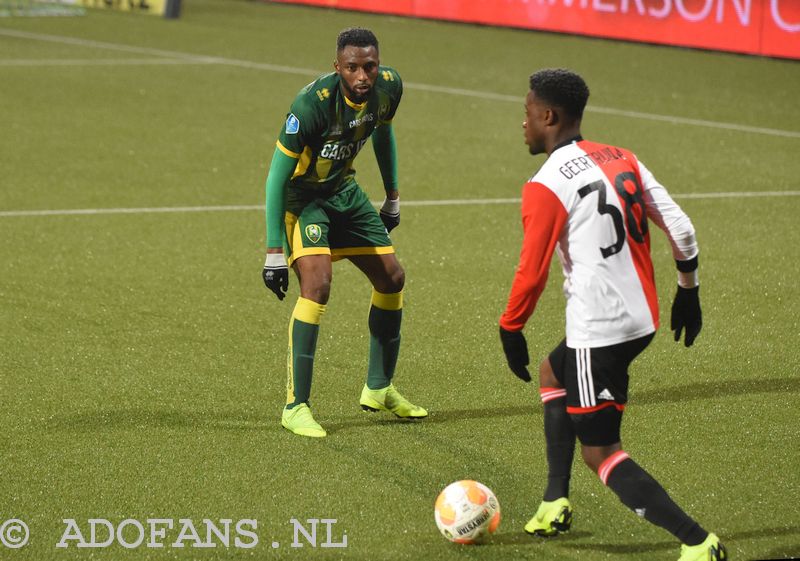 ADO Den Haag Feyenoord Wilfried Kanon duel met Geertruida