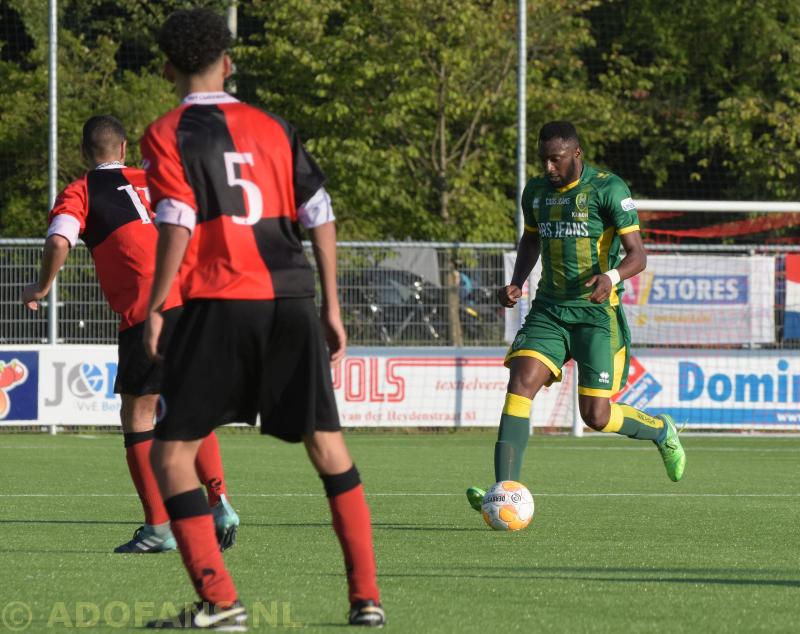 Wilfried Kanon, ADO Den Haag , HVV Laakkwartier, oefenwedstrijd